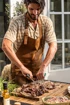 BIG GREEN EGG Alat za trganje mesa