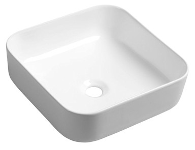 SAPHO Keramički umivaonik Prata, 39.5 x 39.5 cm, bijeli