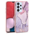 ONASI Silikonska maskica, Samsung Galaxy A54, Marmor, roza