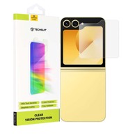 TECHSUIT Clear Vision Glass kaljeno staklo za Samsung Galaxy Z Flip6 – Prozirno