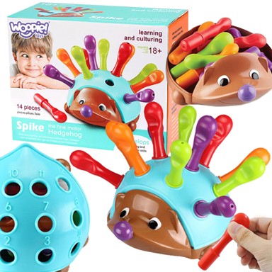 WOOPIE Ježić sorter za učenje brojeva i boja