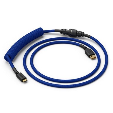 GLORIOUS Coiled kabel Cobalt, USB-C to USB-A spiralni kabel
