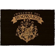 PYRAMID Otirač Harry Potter Welcome to Hogwarts, crni