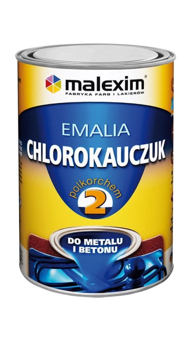 Klorkaučukova emajl boja Polkorchem 2, bijela, 0,7 l
