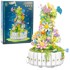 Set građevnih kocki, Floral Composition, LED, 1399 kom