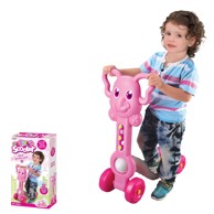 DENIS TOYS Moj prvi romobil na 4 kotača, slonić roza