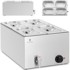 ROYAL CATERING Električni grijač za bain-marie s slavinom 4x GN 1/4 600 W