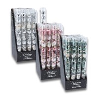 Božićne kugle, ø 25 mm, crvene