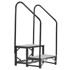 VEVOR Stepenice za kampere, 2 stupnja, 74 x 53 x 112 cm, crne