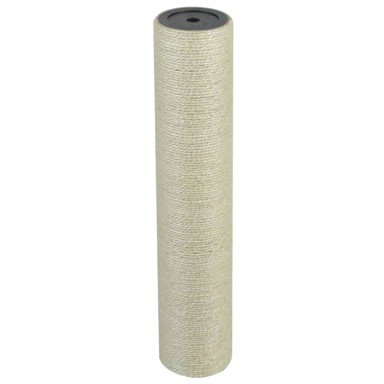 Grebalica za mačke 8 x 40 cm otvor 10 mm bež