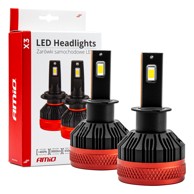 AMIO X3 Series LED Headlight žarulje, H3, do 520% više svjetla, 6500K, bijela