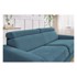 BOBOCHIC PARIS Plava sklopiva sofa 215 cm Monaco, 215x99x96 cm