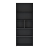 TVILUM Antracitno siva biblioteka 80x205 cm Sign 