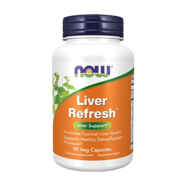 NOW Liver Refresh podrška jetri, 90 kapsula