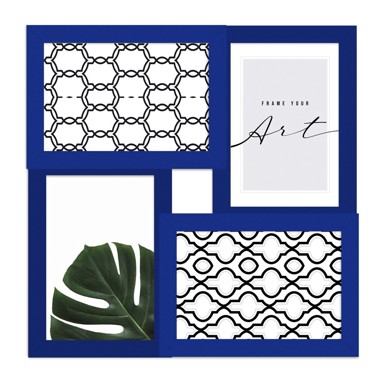 KNOR Tamno plavi viseći okvir 27x27 cm