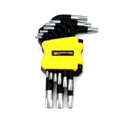 Set Torx ključeva T10-T50 od S2 čelika, 9 dijelova, u Waryńskog držaču