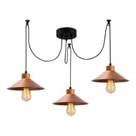 OPVIQ LIGHTS Viseća svjetiljka u bakrenoj boji s metalnim sjenilom Manavgat