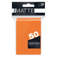 ULTRA PRO omoti za karte - PRO-Matte 50ct Standard Deck Protector sleeves: Orange