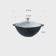 KAMADO Lonac od lijevanog željeza Kazan-Uzbek - Kazan 3,6l