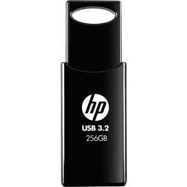 HP USB memorijski pogon 712w, 256 GB, USB Tip-A 3.2 Gen 1, crni