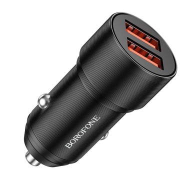 BOROFONE Auto punjač DUAL QUICK CHARGER U+U BZ19, 18 W