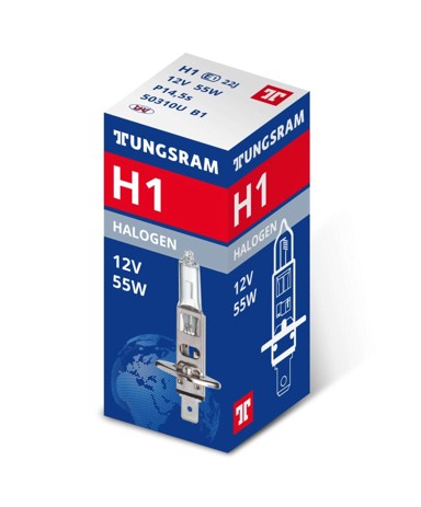 TUNGSRAM (GE) Žarulja Basic H1, 12V, za glavna svjetla