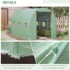 HOMESTAR Staklenik polytunnel 450x300x200 cm, zelen