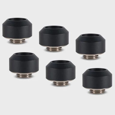 OPTIMUS Priljučak Hardtube, 12 mm, 6 kom, s alatom, crni