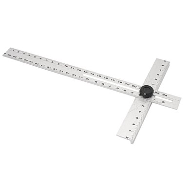 XLTOOLS Aluminijska vodilica za rezanje žbuke 120x56 cm, srebrni