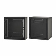 TRITON Zidni ormar 18U 900 600x400, crni, sastavljen