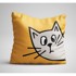 OYO KIDS Dječji jastuk Orange Cat, 40 x 40 cm