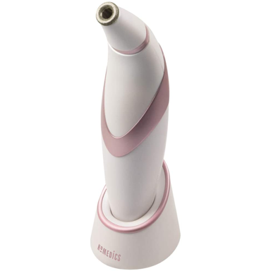 HOMEDICS Radiance uređaj za njegu kože Mikroskopski vakuumski strugač kože, ružičasti, zlatni, bijeli