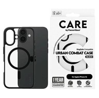 CARE by PanzerGlass Flagship Urban Case MagSafe maskica za iPhone 16, prozirna