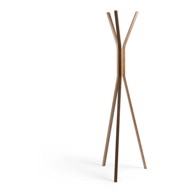 KAVE HOME Smeđa vješalica u dekoru od orahovog drveta Benzara