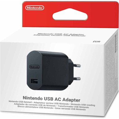 NINTENDO Punjač za igraće kontrolere 0045496444891, crna