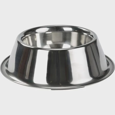 ANIONE Posuda za dugouhe pse, metalna, 900 ml