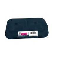 M-PETS Dvostruka plastična posuda; 2 x 150 ml, više boja