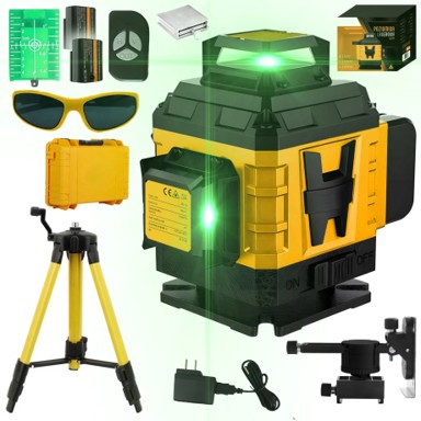MG Laserska libela Laser L27, sa stativom, crna