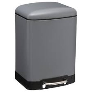 FIVE Kanta za smeće Ariene, 6l, 22.5x23.5x32.5 cm metalik