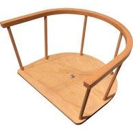 Drvena ogradica za sanjke