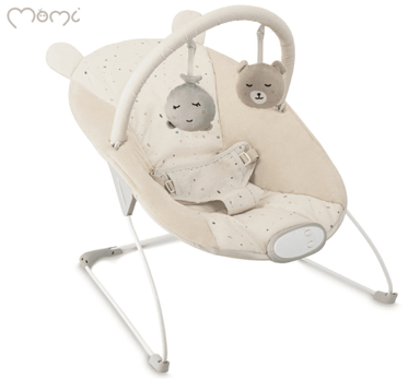 MOMI Ljuljačka, 8 melodija i 3 stupnja vibracije, bež