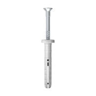 FISCHER Plastična tipla N 8 x 120/80 F, s vijkom, 100/1