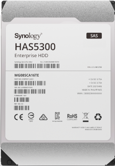 SYNOLOGY Eksterni tvrdi disk HAS5300-12T, 12TB, 7200 rpm