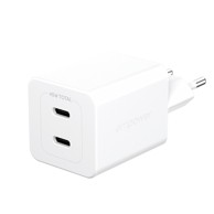 PANZERGLASS Punjač Empower 45 W 2x USB-C, bijeli