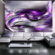 Foto tapeta Purple Swirls 200x140