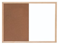 OPTIMA Ploča 90 × 120 cm, kombinirana (pluto + magnet)