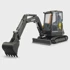 BRUDER Kompaktni bager Volvo ECR40