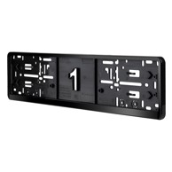 AMiO Okvir tablice za automobile Premium, crni