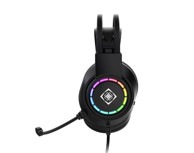 DELTACO Gaming slušalice DH220, USB Stereo, RGB, crne