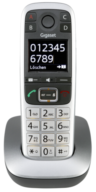 GIGASET Bežični kućni telefon E560 platin